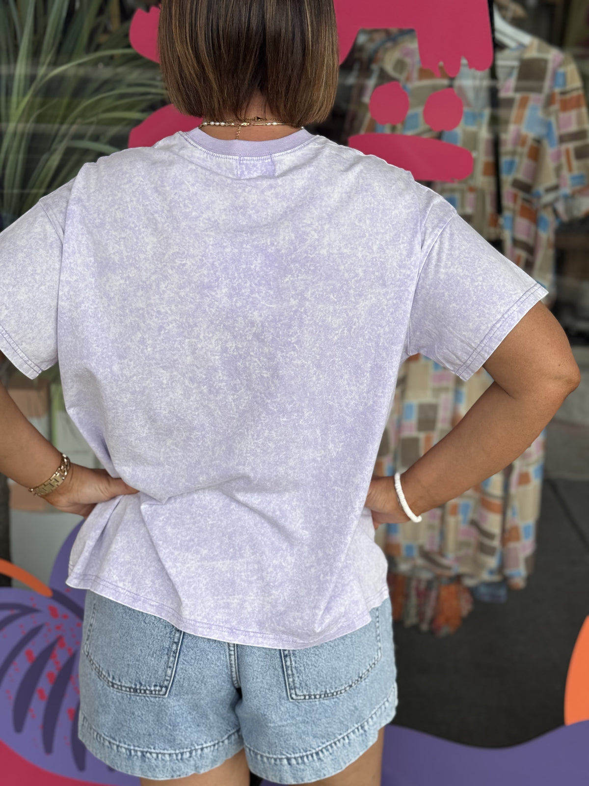 Lilac Citrus Tee