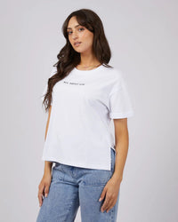 Aae Washed Tee White - Sare StoreAll About EveTee