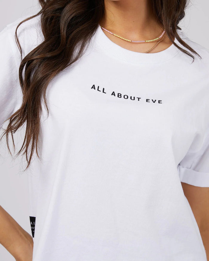 Aae Washed Tee White - Sare StoreAll About EveTee