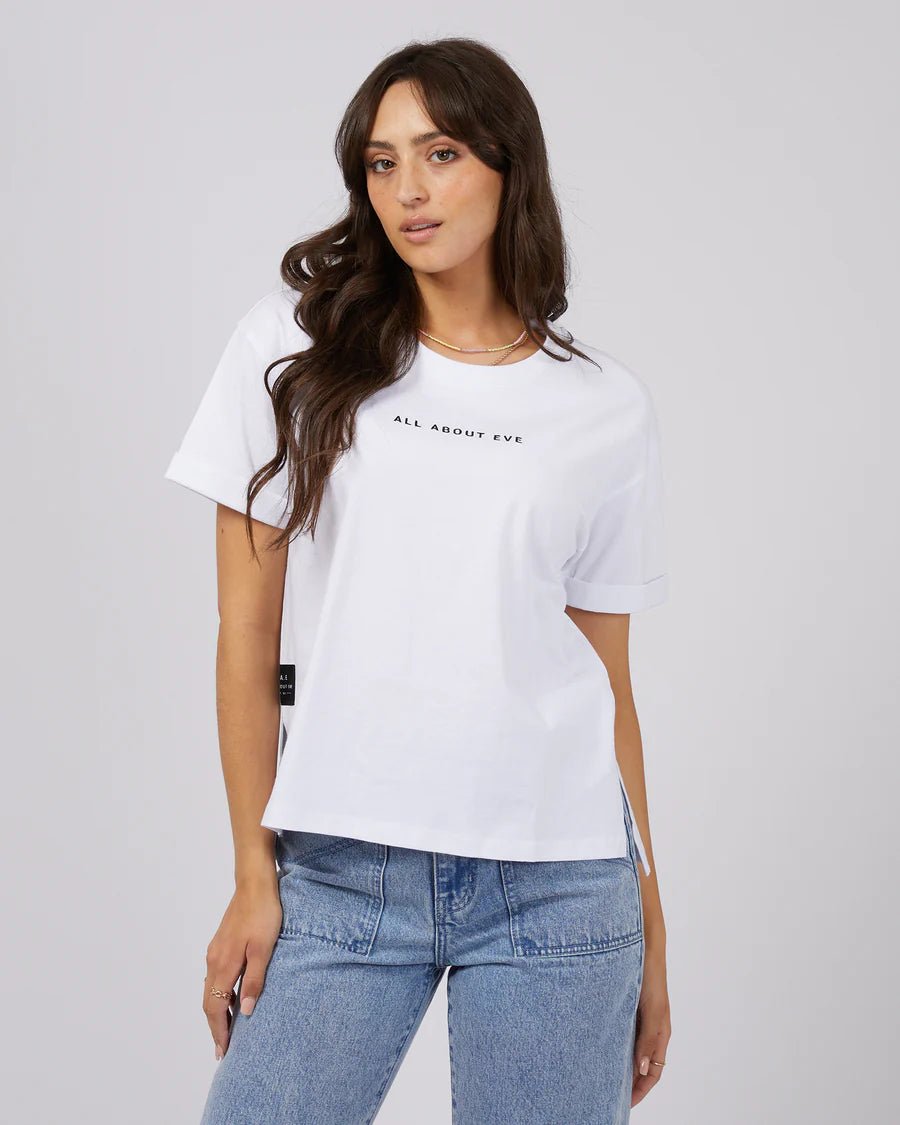 Aae Washed Tee White - Sare StoreAll About EveTee