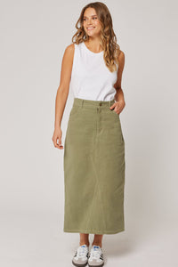 Abbie Skirt - Khaki - Sare StoreCartel & WillowSkirt