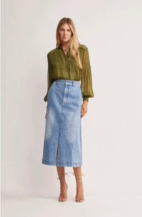 Abloom Blouse - Olive - Sare StoreMOS The LabelBlouse