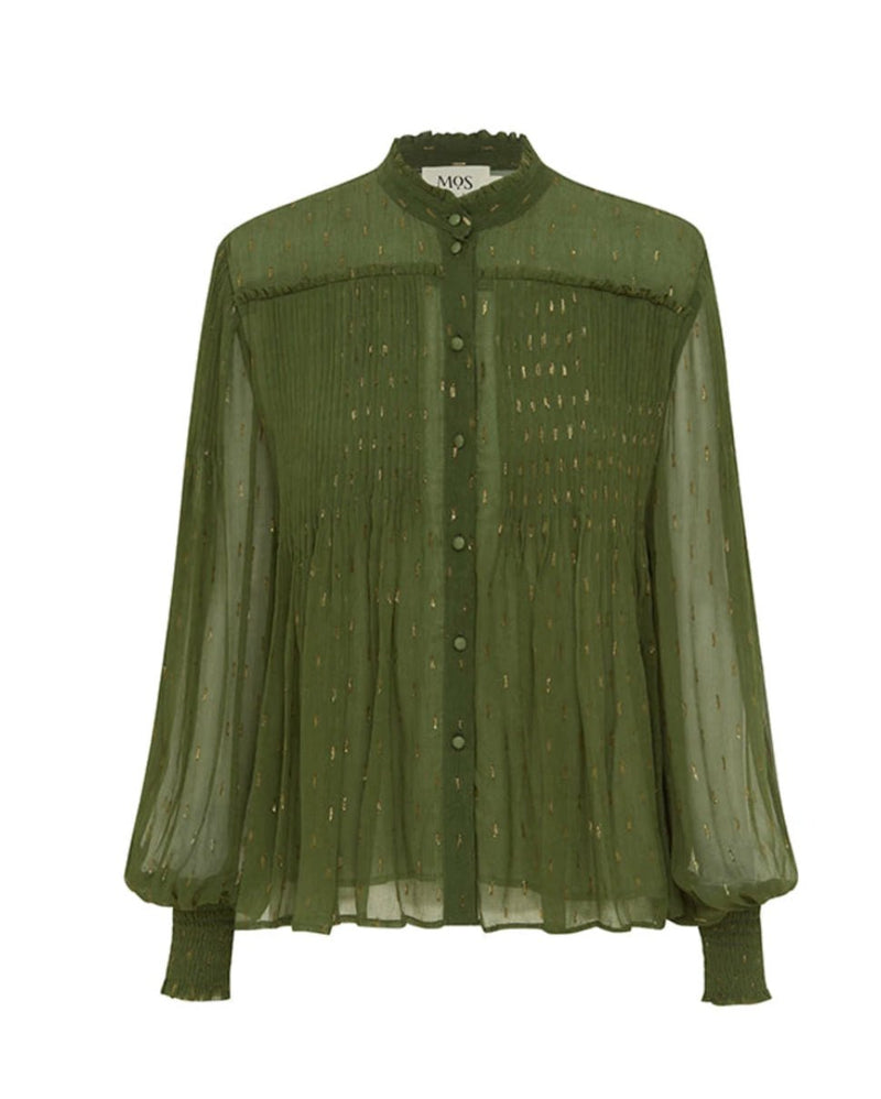 Abloom Blouse - Olive - Sare StoreMOS The LabelBlouse