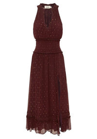 Abloom Maxi Dress - Wine - Sare StoreMOS The LabelDress