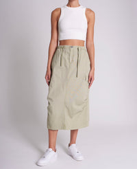 Abrand Utility Skirt Sage - Sare StoreAbrand JeansSkirt