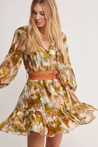 Abstract Botanica Mini Dress - Sare StoreMOS The LabelDress