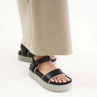 Ace Sandal - Black/Latte - Sare StoreRollie NationShoes