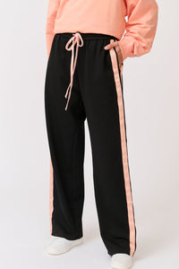 Adeline Pant - Black/Coral - Sare StoreCartel & WillowPants