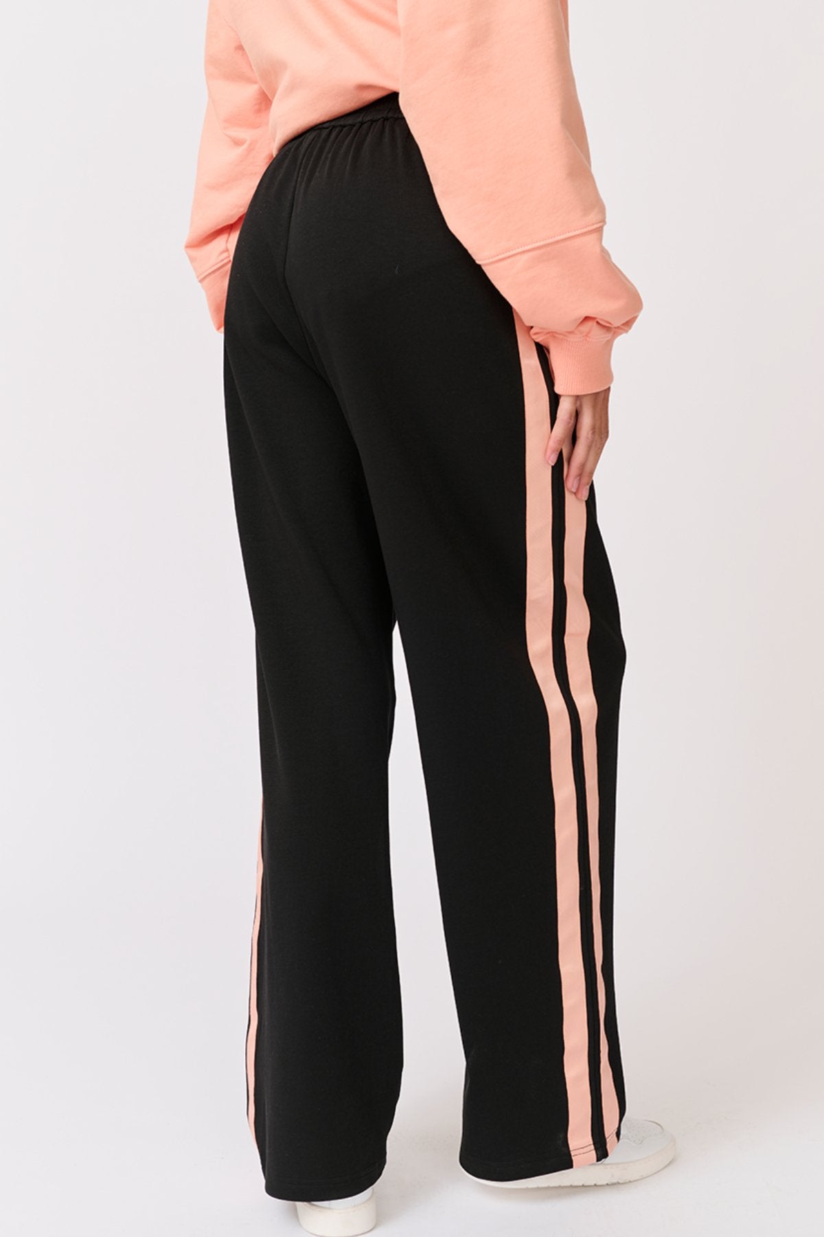 Adeline Pant - Black/Coral - Sare StoreCartel & WillowPants