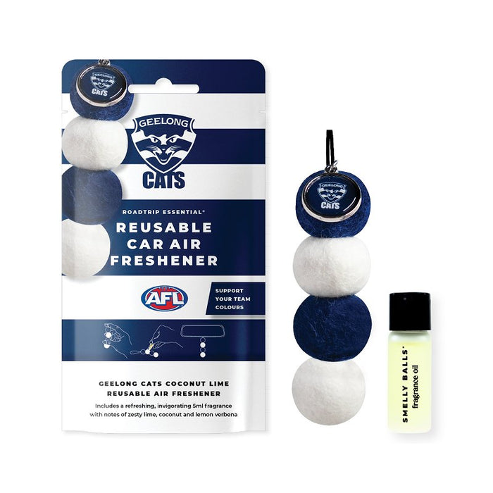 AFL Geelong Smelly Balls - Coconut & Lime - Sare StoreSmelly Balls