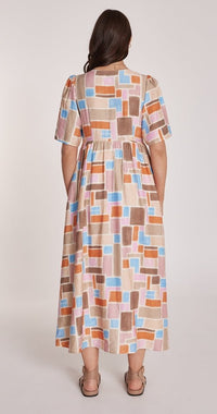 Amy Dress - Mosaic Print - Sare StoreFeather and NoiseDress