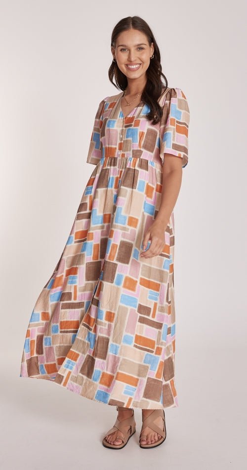 Amy Dress - Mosaic Print - Sare StoreFeather and NoiseDress