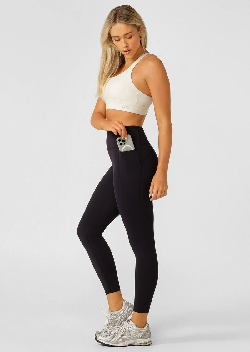 Amy No Ride Phone Pocket Ankle Biter Leggings - Midnight Blue - Sare StoreLorna JaneLeggings