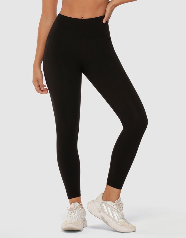 Amy Phone Pocket Ankle Biter Tech Leggings- Black - Sare StoreLorna JaneLeggings