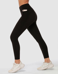 Amy Phone Pocket Ankle Biter Tech Leggings- Black - Sare StoreLorna JaneLeggings