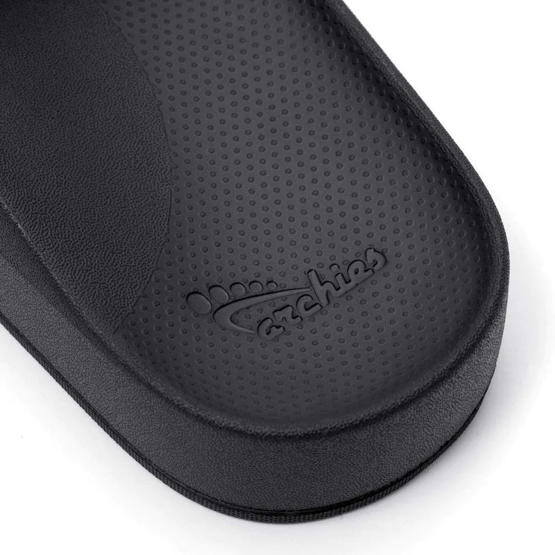 Arch Support Slides - Black - Sare StoreArchiesShoes