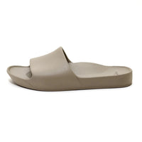 Arch Support Slides - Taupe - Sare StoreArchiesShoes