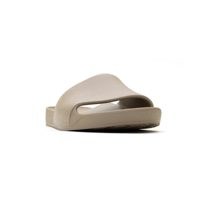 Arch Support Slides - Taupe - Sare StoreArchiesShoes