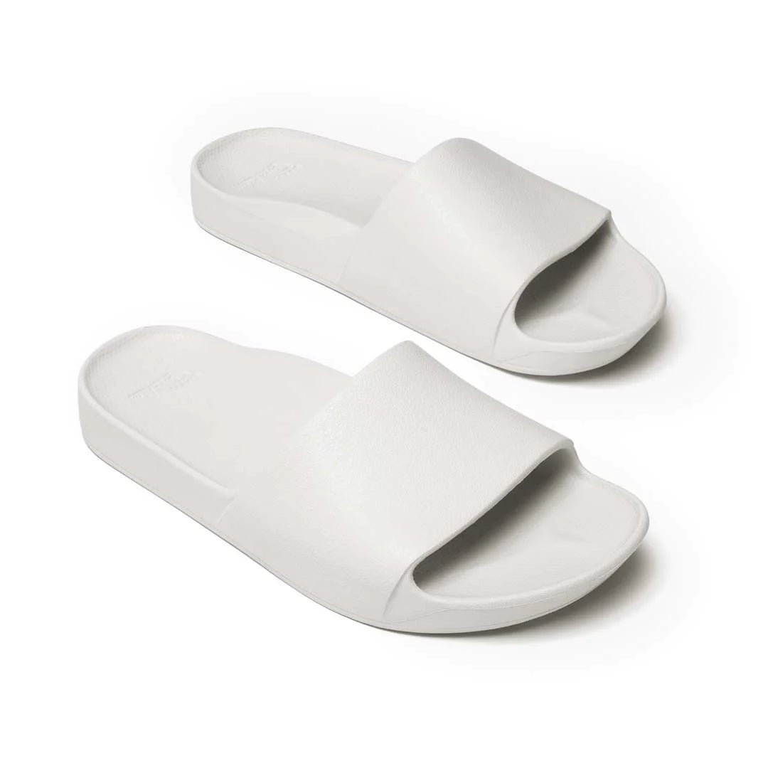 Arch Support Slides - White - Sare StoreArchiesSlides