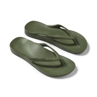 Arch Support Thongs - Khaki - Sare StoreArchiesthongs