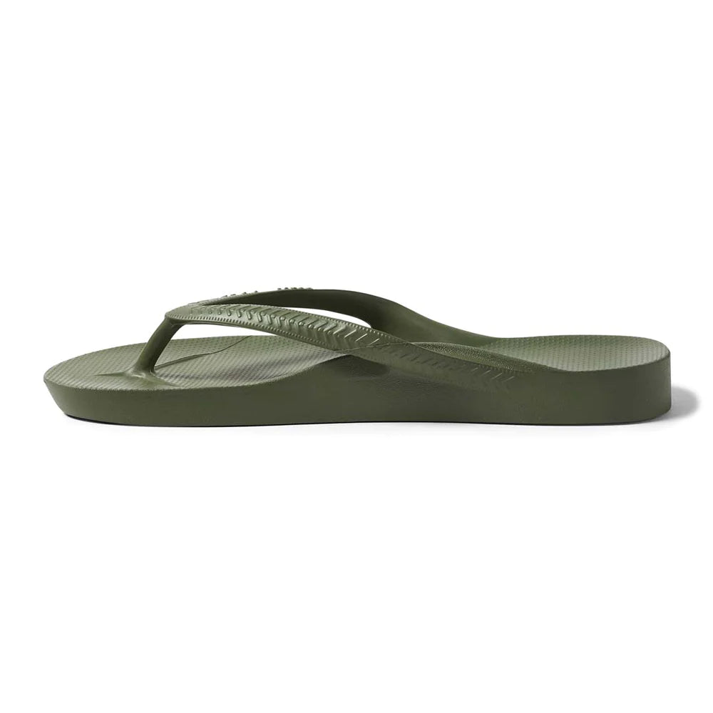 Arch Support Thongs - Khaki - Sare StoreArchiesthongs