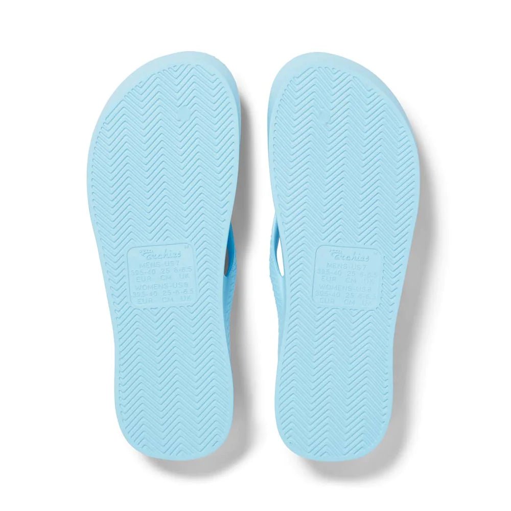 Arch Support Thongs - Sky Blue - Sare StoreArchiesthongs