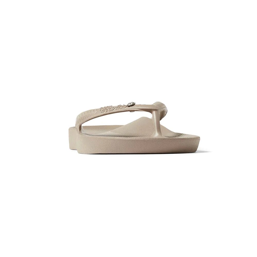 Arch Support Thongs - Taupe Crystal - Sare StoreArchiesthongs