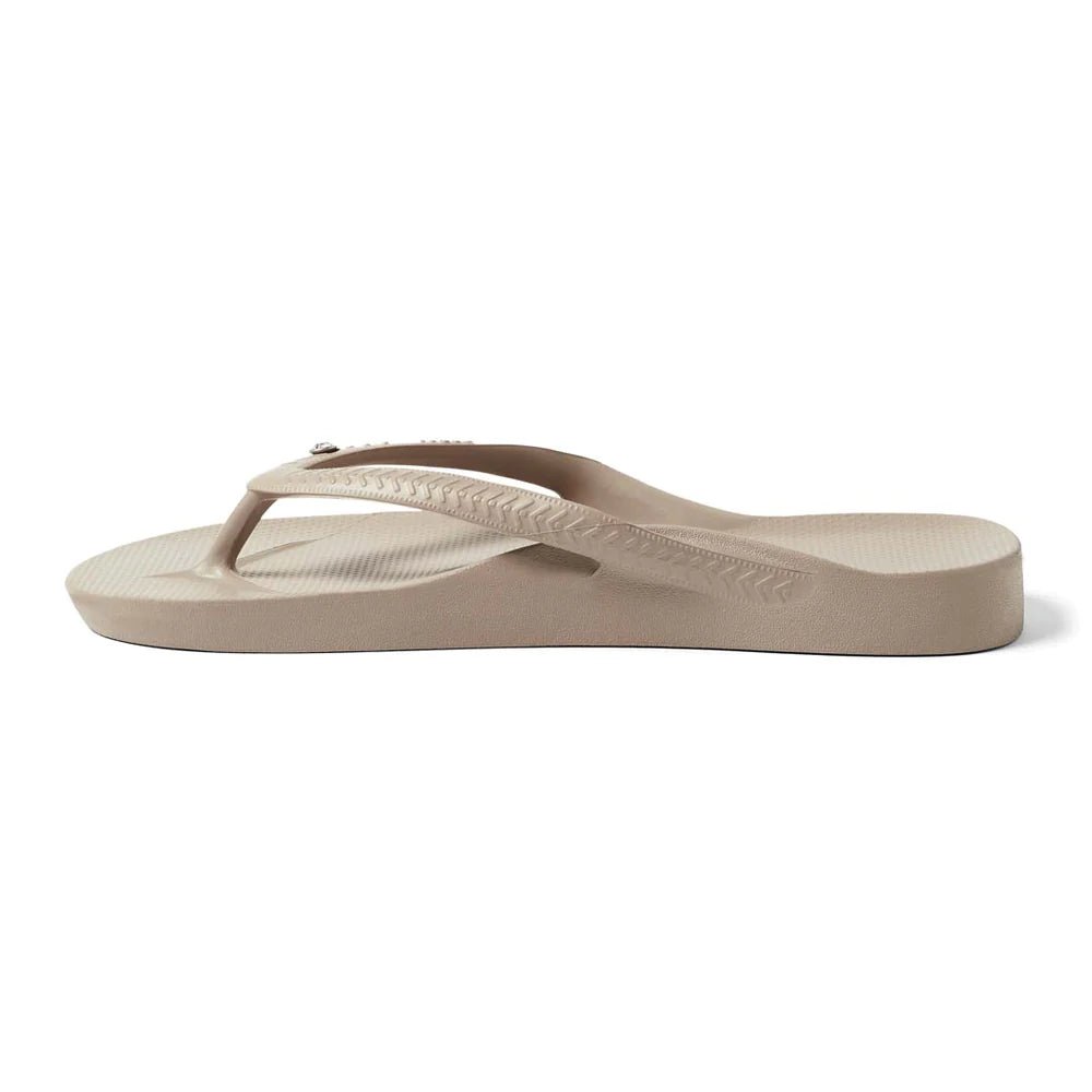 Arch Support Thongs - Taupe Crystal - Sare StoreArchiesthongs