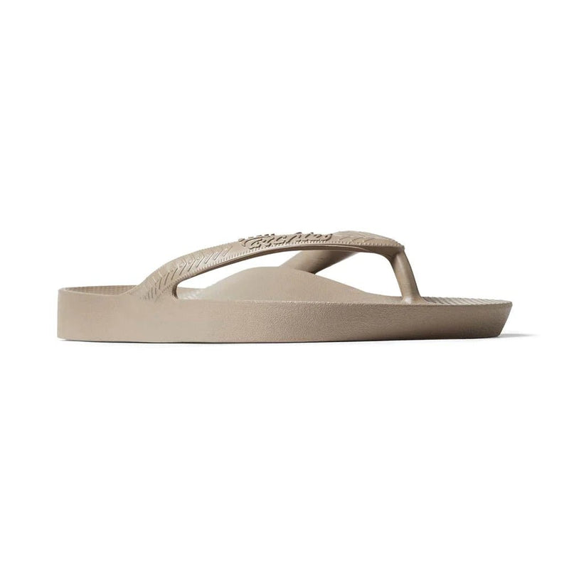 Arch Support Thongs - Taupe - Sare StoreArchiesthongs