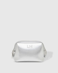 Baby Eliza Neoprene Makeup Bag - Silver - Sare StoreLouenhidecosmetic bag