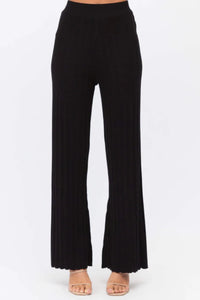 Black Knit Pants - Sare StoreWhite ClosetPants