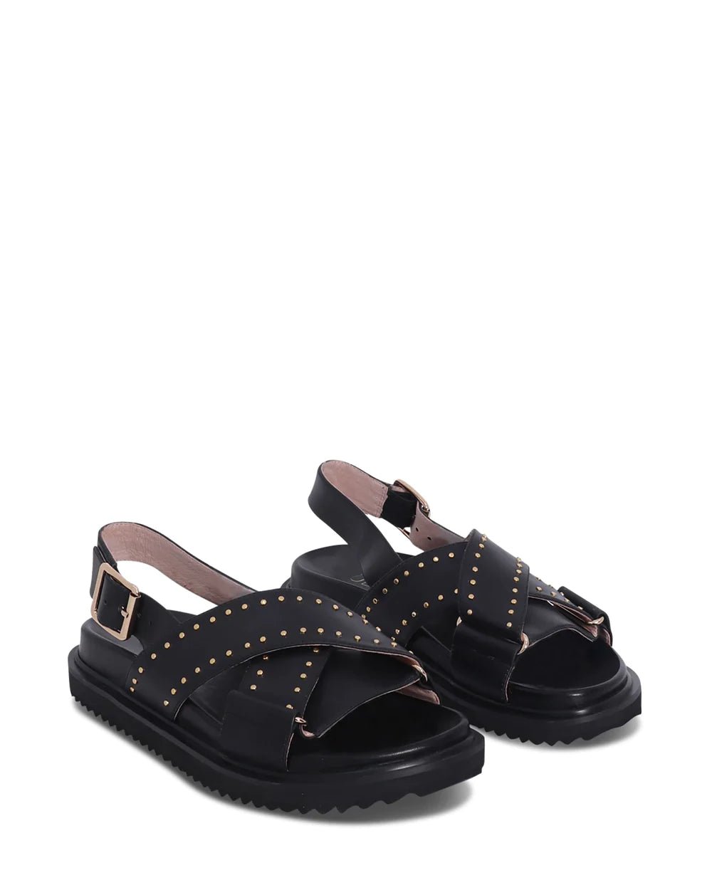 Black Loddie Sandal - Sare StoreNude FootwearSandals