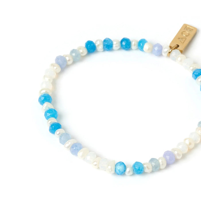 Bloom Pearl and Gemstone Bracelet - Ocean - Sare StoreArms Of EveBracelet