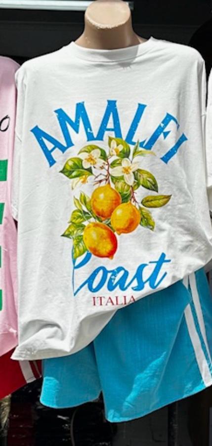 Blue Amalfi Coast T-shirt Set - Sare StoreBy FrankieSet