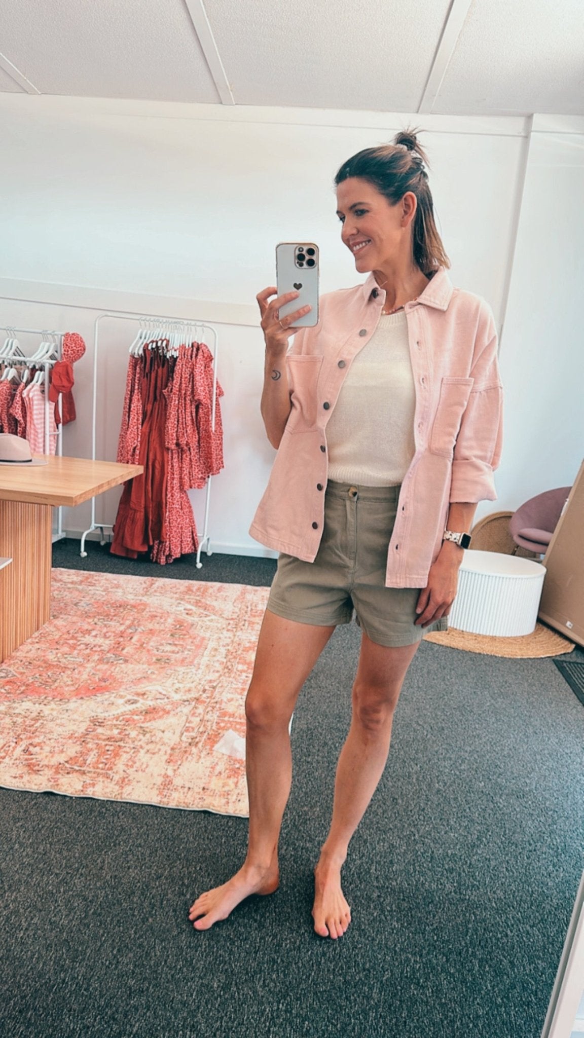 Blush Denim Jacket - Sare StorePaper HeartJacket