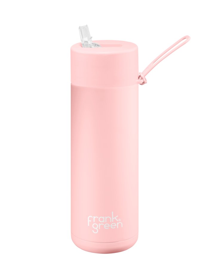 Blushed - Limited Edition Ceramic Reusable Bottle (Straw) - 20oz / 595ml - Sare StoreFrank GreenDrink Bottle