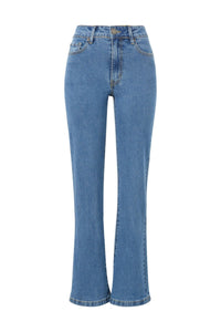 Bootleg Jean - Indigo Comfort Stretch Denim - Sare StoreCeres LifeJeans