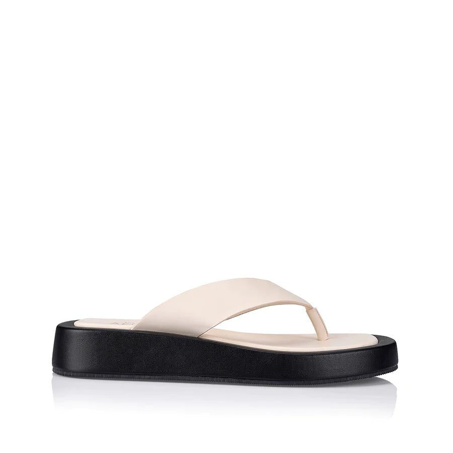 Bouncer II Flatform Thongs - Bone Smooth - Sare StoreVerali ShoesShoes