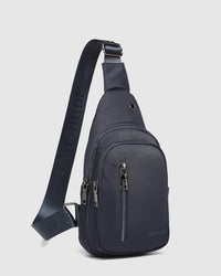 Boyd Nylon Sling Bag - Navy - Sare StoreLouenhideSling Bag