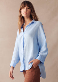 Boyfriend Shirt - Blue - Sare StoreLittle LiesShirt