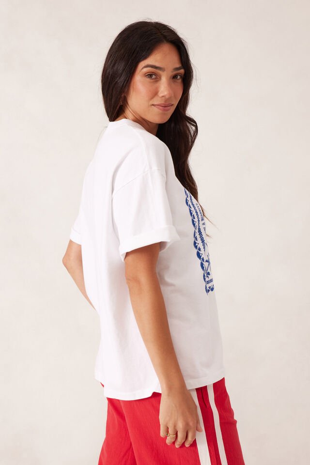 Boyfriend Tee - Summer With Ceres Cobalt Blue - Sare StoreCeres LifeTee