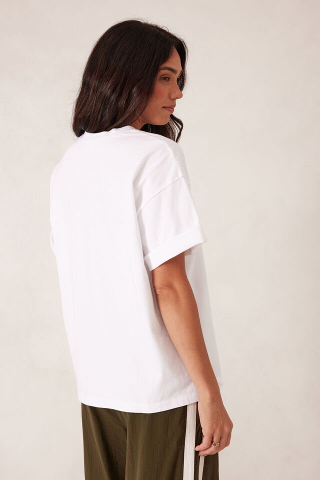 Boyfriend Tee - White/Los Cabos - Sare StoreCeres LifeTee