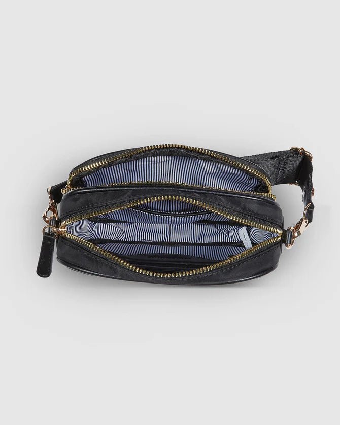 Cali Nylon Crossbody Bag - Black - Sare StoreLouenhideHandbag