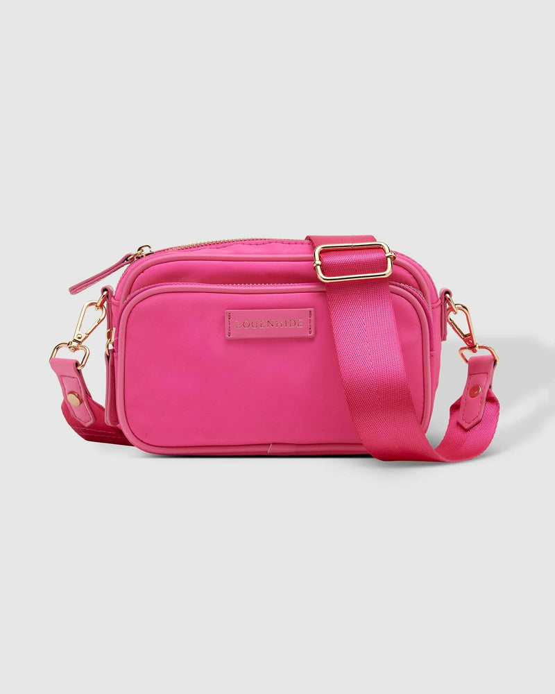 Cali Nylon Crossbody Bag - Pink - Sare StoreLouenhideHandbag