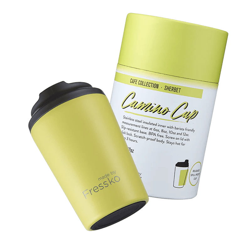 Camino Reusable Coffee Cup 12oz/340ml - Sherbet - Sare StoreMade by FresskoReusable Coffee Cup