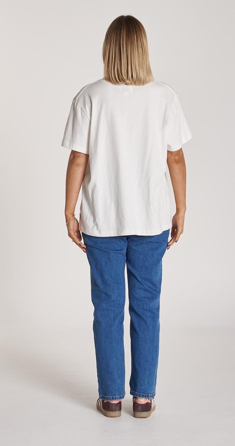 Carter Tee - White - Sare StoreFeather and NoiseTee