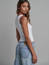 Cassia Tank -White - Sare StoreBayse BrandTank