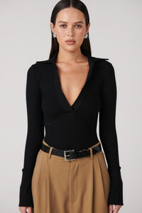 Celine Bodysuit - Black - Sare StoreBayse BrandBodysuit