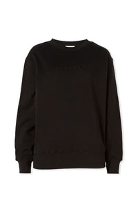 Ceres Life Slim Crew Embroidered Sweat - Black - Sare StoreCeres LifeJumper