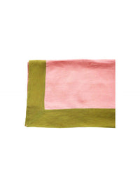 Colourblock Tablecloth - Peach - Sare StoreMosey MeTablecloth